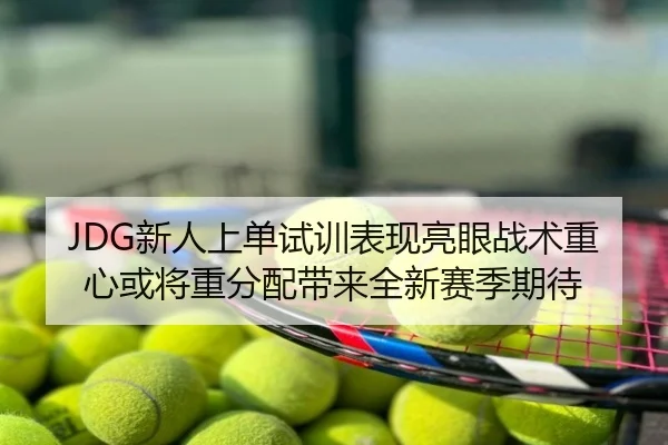 JDG新人上单试训表现亮眼战术重心或将重分配带来全新赛季期待